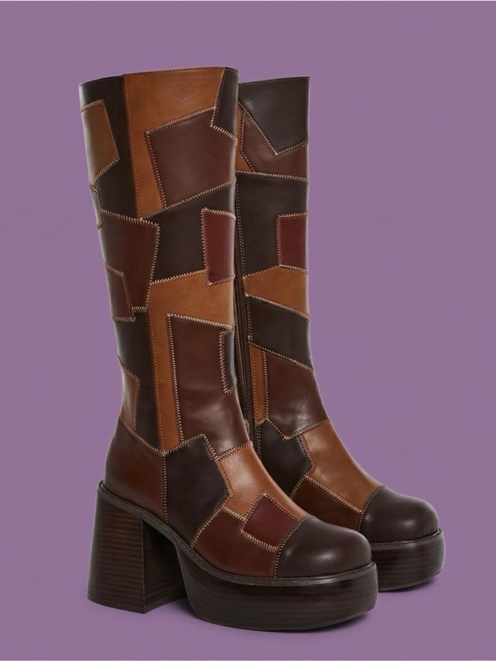 RARE Delia’s x Dolls Kill - Winding Roads Knee High Boots - Sold Out